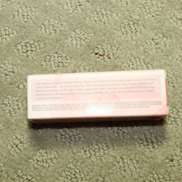 NIB Mally Evercolor Cheek Stick Face Defining Stick "On the Mauve" Full Size - Picture 5 of 5